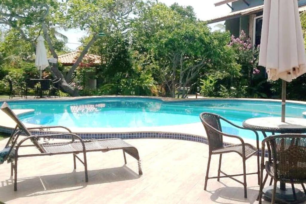 Imbassai - Casa Alto Padrao Completa - Condominio Fechado - A2B1 Dış mekan fotoğraf